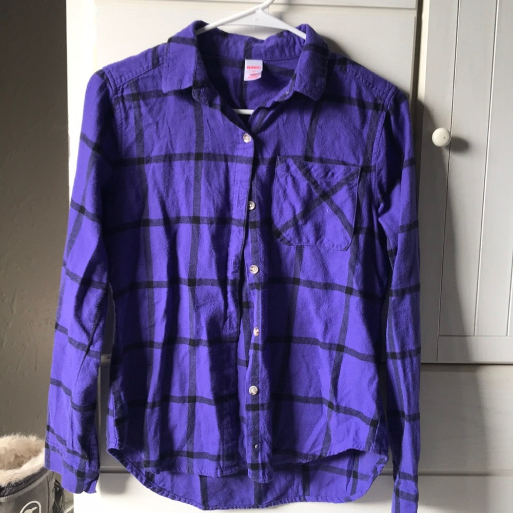 Bongo Purple Flannel size small